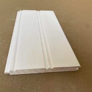 Paneles de Pared con Sistema de Ranura y Lengüeta (T&G) para Distribuidores, Paneles de Pared de Madera y Plástico Compuesto Blancos - Product Image 5