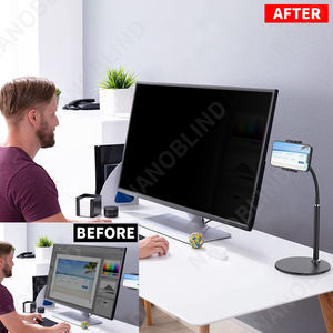 NANOBLIND Filtre de confidentialité 21.5 pouces pour écran d'ordinateur Protecteur d'écran anti-espion 4 voies de confidentialité pour Dell / Asus / Lenovo / Acer - Product Image 4