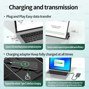 PSDA 10Gbps 120W <strong>USB</strong> Type C to <strong>USB</strong> a Adapter <strong>USB</strong> 3.1 to Type C OTG Converter Connector for Macbook iPad Huawei Iphone 16 Samsung - Product Image 4