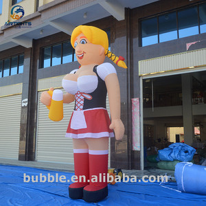 Yüksek kaliteli şişme kız büyük şişme kadın modeli balon ekran için - Product Image 3