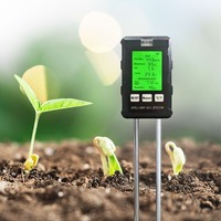 Testeur de sol intelligent 6 en 1 avec écran LCD pour l'agriculture et le jardin Testeur de sol intelligent