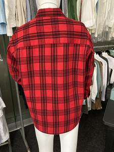 Modest Blouses&amp;<strong>Shirts</strong> <strong>Women</strong> Blouses Plaid <strong>Flannel</strong> <strong>Shirt</strong> - Product Image 6