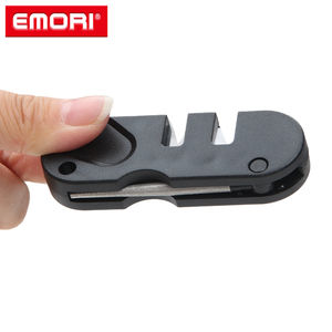 Aiguiseur de couteaux pliable double face en carbure de tungstène, conception OEM, aiguiseur rapide - Product Image 5