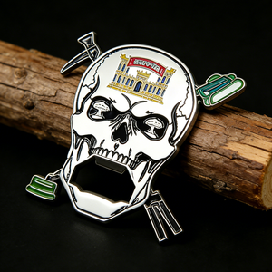 定制金属锌合金酒吧啤酒开瓶器钥匙扣2D 3D徽标字母软珐琅挑战币 - Product Image 2