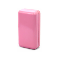 Boîte en fer blanc à coins sphériques personnalisés Boîte rectangulaire en fer blanc à coins arrondis Boîtes à bonbons Boîte métallique cosmétique à coins ronds rectangulaires