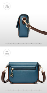 Women's Casual <b>Tote</b> <b>Bag</b> Pu Leather <b>Zipper</b> Closure <b>Waterproof</b> Eco-Friendly Lightweight Single Strap Large Capacity - Product Image 4