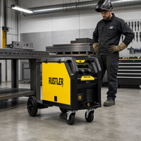 Mesin Las Inverter Portabel ESAB New Rustler EM 215i 200A MIG (GMAW)/MMA (SMAW) 0.8mm 220V untuk Bengkel & Penggunaan Industri