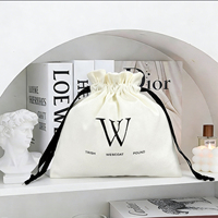 Sac à poussière en toile de coton personnalisé, réutilisable et pliable, avec cordon de serrage, pour le rangement des grands pains artisanaux écologiques