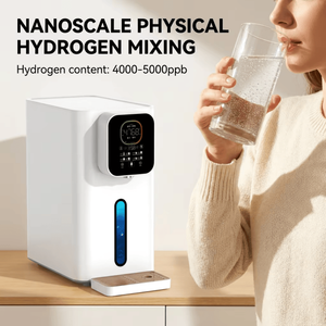 Machine à eau hydrogénée alcaline Semos W10 5000ppb, générateur d'H2 chaud et froid de bureau, pour boire et inhaler, 4 modes de température, OEM - Product Image 2