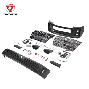 Kit carrosserie de pare-chocs avant style Alpha pour Toyota Hiace 2012-2018 Grandia Commuter Quantum Hiace – Amélioration et rétrofit - Product Image 3