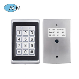 เครื่องอ่านบัตรควบคุมการเข้าออกแบบสแตนด์อโลน Goldbridge 1000 ยูสเซอร์ พร้อมแป้นพิมพ์โลหะในตัว รองรับบัตร ID 125khz - Product Image 4