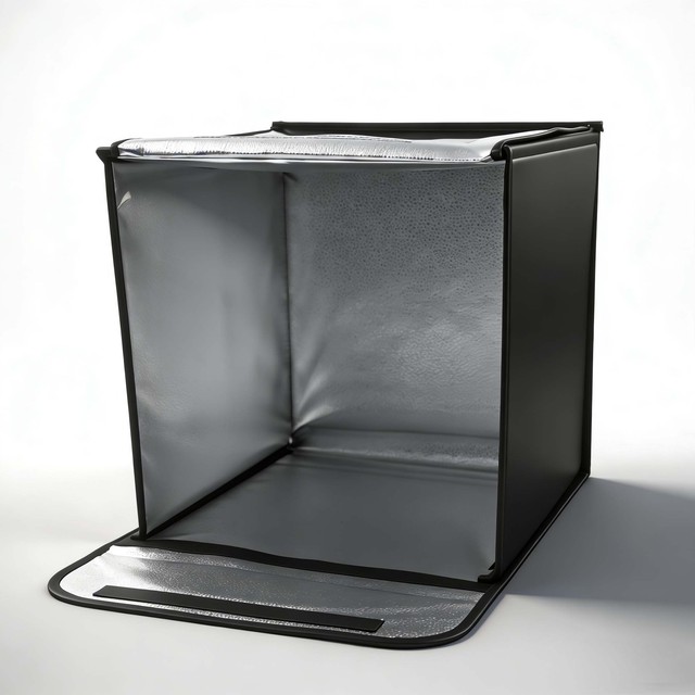 40cm Mini Portable Photo Light Box Studio LED Plug Powered Photography Shooting Tent Cube Table Made of Durable PVC & Nylon