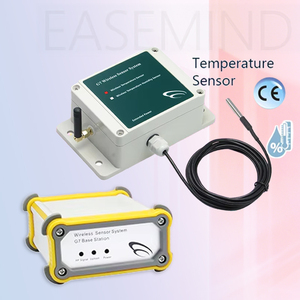 เครื่องวัดอุณหภูมิสัญญาณเตือนภัยดิจิตอล 433 MHz rf พร้อมเซ็นเซอร์ iot ในร่ม/กลางแจ้ง - Product Image 1