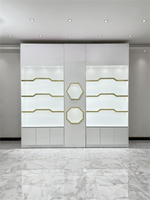 Meubles de présentation modernes pour salons de beauté, supermarchés et hôpitaux – Dimensions et couleurs personnalisables, en bois durable