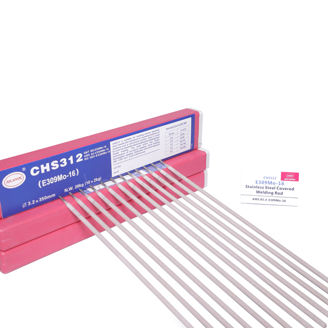 ATLANTIC AWS E309Mo-16 Stainless Steel Welding Electrode 2.5mm/3.2mm for Corrosion Resistant Applications OEM/ODM/Custom Brand