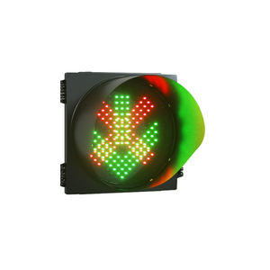 300mm moderne simple face rouge croix vert flèche voie contrôle feu de circulation - Product Image 1