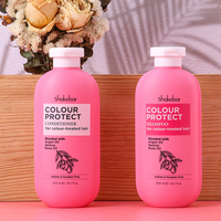SHAKEBAR Argan Oil Color Protect Shampoo dan Kondisioner Bebas Sulfat dengan Minyak Quinoa dan Minyak Mawar untuk Perawatan Rambut yang Diwarnai dan Diolah