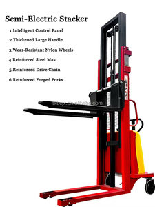 עלות-1/1.5 2t 3m חצי חשמלי מלגזה מעקה חשמלי אוטומטי חיים - Product Image 6