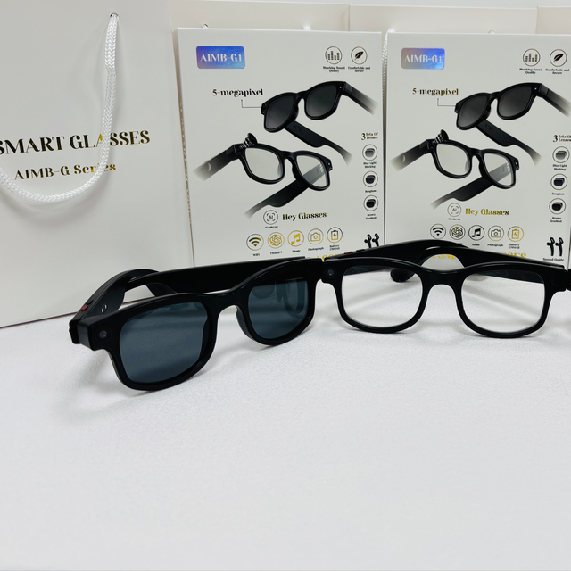 Factory Direct Trending G1 Smart Glasses with Music Call Noises Sunglass AI Translate Sports Glasses with Camera ChatGPT