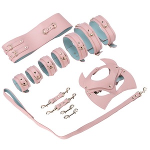 ชุดพันธนาการทาส BDSM ชุดทาสหนังสำหรับผู้ใหญ่เกมสวมบทบาท - Product Image 6