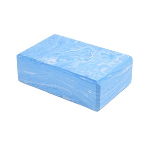 120g thân thiện với môi trường mềm <span class=keywords><strong>EVA</strong></span> Yoga khối tùy chỉnh màu đá cẩm thạch in logo thoải mái đặt ra cơ thể xây dựng gạch xốp dày - Product Image 4