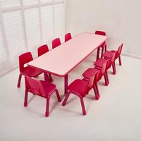 Meubles de garderie et de maternelle, ensembles de meubles pour enfants, table et chaises pour enfants, table pour élèves de maternelle avec chaises pour 10 enfants