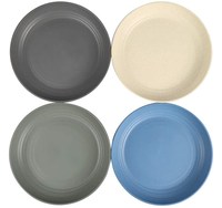 Fabricants d'assiettes en plastique réutilisables Ensemble d'assiettes en plastique PP pour tout-petits