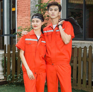 Uniforme <span class=keywords><strong>de</strong></span> Trabajo Reflectante <span class=keywords><strong>de</strong></span> Seguridad Industrial, Ropa <span class=keywords><strong>de</strong></span> Trabajo <span class=keywords><strong>de</strong></span> Manga Corta, Uniformes <span class=keywords><strong>de</strong></span> Ingeniero, Ropa <span class=keywords><strong>de</strong></span> Trabajo, Overoles <span class=keywords><strong>de</strong></span> <span class=keywords><strong>Taller</strong></span> Mecánico - Product Image 2