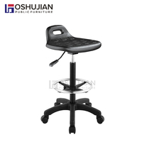 Tabouret ESD industriel en cuir pu, chaise antistatique de laboratoire, idéale pour les écoles, les entreprises et les laboratoires