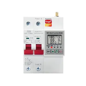 TUYA 110V 220V smartlife WIFI Energy Meter Kwh Metering switch Timer Control Wireless Intelligent Smart Switch RCBO