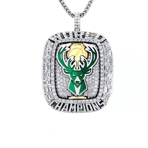 2021 Milwaukee Bucks Championship Ring Official High Geometry Boda y Aniversario de Compromiso para Hombres - Product Image 3