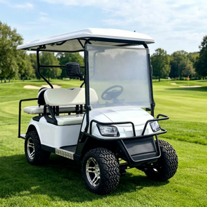 Carrito de Golf Eléctrico de 4 Plazas XM45004, Batería de 48V 5x100AH, Neumáticos Todoterreno de 12 Pulgadas, Transmisión Semiautomática, Distancia al Suelo de 200 mm, Modelo Superior - Product Image 1