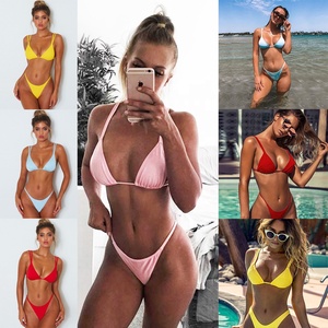 <span class=keywords><strong>En</strong></span> blanco al por mayor <span class=keywords><strong>en</strong></span> blanco el último Sexy niñas Honda rojo extrema Tanga Bikini trajes de baño - Product Image 6