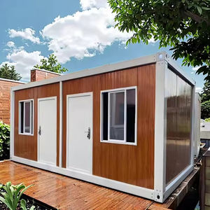 Custom Low Cost Movable Folding Single Room <b>Cheap</b> Prefabricated Container Modular House - Product Image 2
