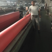 GRS Tissu pour dos de tapis à usage intensif Tissu plastique tissé Tissu en feuille d'aluminium laminé PP Tissu polypropylène tissé en rouleau
