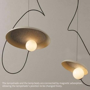 Lámpara Colgante LED Minimalista Italiana con Diseño Nórdico, Ajustable, para Sala de Estar, Comedor, Estudio, Barra de Bar - Product Image 3