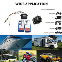 Kit de télécommande pour système domestique intelligent 250A 12V relais de treuil 4250X avec portée 10-50m IP67 ATV/UTV
