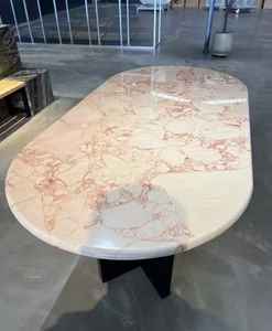 Personnalisé Moderne Marbre Poli Dalle Vitré<span class=keywords><strong>e</strong></span> Mur Sol Dalle De Marbre Naturel Dalle De Marbre Rose - Product Image 1