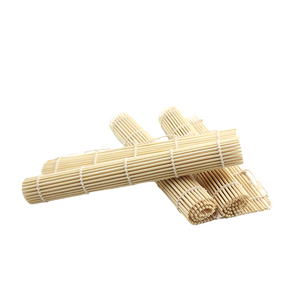 Natural Raw Eco-Friendly Bamboo Rectangle <strong>Sushi</strong> Rolling Mat Cheap Wholesale <strong>Sushi</strong> <strong>Making</strong> <strong>Gadget</strong> - Product Image 3