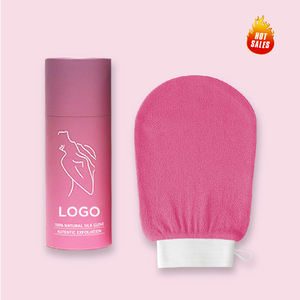 Rts 100% Viscose Marokko Body Scrub Kessa Mitt Handschoen Exfoliëren Bad Exfoliërende Handschoenen - Product Image 1