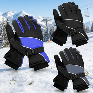 Guantes de Esquí Unisex para Exteriores, Personalizados, Deportivos, para Snowboard, Invierno, Impermeables, con Pantalla Táctil, de Poliéster, Térmicos y Aislantes - Product Image 5