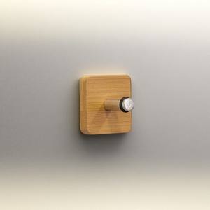 Planche de bambou <span class=keywords><strong>Crochet</strong></span> en aluminium Cuisine Crochets muraux créatifs Derrière la porte <span class=keywords><strong>Autocollant</strong></span> Crochets - Product Image 3