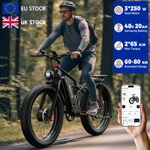 EU UK Warehouse Duotts S26 48v Dual Motor Fat Tire <b>Battery</b> Ebike All Terrain Hybrid Mountain Dirt E Bike Adult S26 Eu Warehouse - Product Image 4