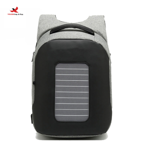 Mochila Inteligente Antirrobo e Impermeable con Puerto USB para Laptop, Mochila Solar Personalizable para Viajes, GZ RTS, Pedidos Mixtos al por Mayor - Product Image 1