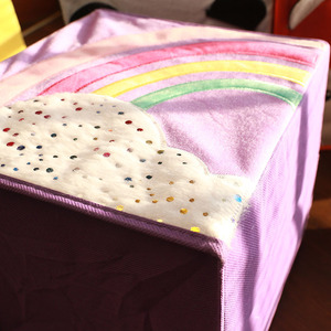 Thùng Đựng Đồ Chơi Hoạt Hình Cho Trẻ Em, Hình Khối, Có Thể Gấp Gọn, Dùng Để Nhồi Bông - Product Image 5