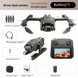 โดรน RG700PRO ระบบออปติคอลโฟลว์ หลบหลีกสิ่งกีดขวางด้วยเลเซอร์ GPS ควบคุมระยะไกล กล้อง HD แบบไร้แปรงถ่าน สำหรับการถ่ายภาพทางอากาศ - Product Image 6