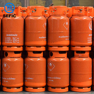 12.5kg 26.5L Bouteilles de gaz GPL vides Réservoir de gaz <span class=keywords><strong>propane</strong></span> Bouteilles GPL pour chariot élévateur, barbecue et cuisine - Product Image 1