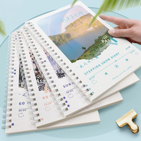 Cuaderno Espiral ZX A5 para Estudiantes de Primaria, Cuaderno de Ejercicios de Hojas Sueltas de Alta Calidad con Impresión UV Personalizada