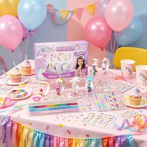 Pastel Hair Accessories <b>Kit</b> Teen Girls Cute Alice Band Bracelet Butterfly Cartoon <b>DIY</b> Party Favor Bulk Pack Gift - Product Image 5