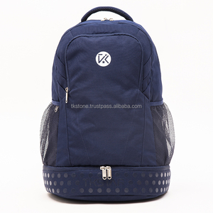 Mochila deportiva informal de lunares Unisex, tela Oxford de poliéster suave de calidad, cremallera impermeable duradera para ocio al aire libre - Product Image 1